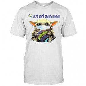 Star Wars Baby Yoda Mask Hug Stefanini T-Shirt